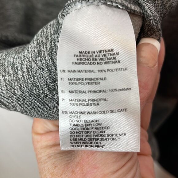 Adidas Men’s Pullover Hoodie Grey/Black Sweatshirt. Size Small. - Picture 8 of 8